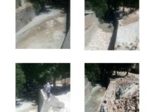 اجرای عملیات احداث دیوار ساحلی و کف سازی رودخانه اصلی شهر اردکان  توسط شهرداری اردکان