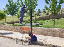 آغاز عملیات اجرایی آماده سازی محل برگزاری روز سپیدان