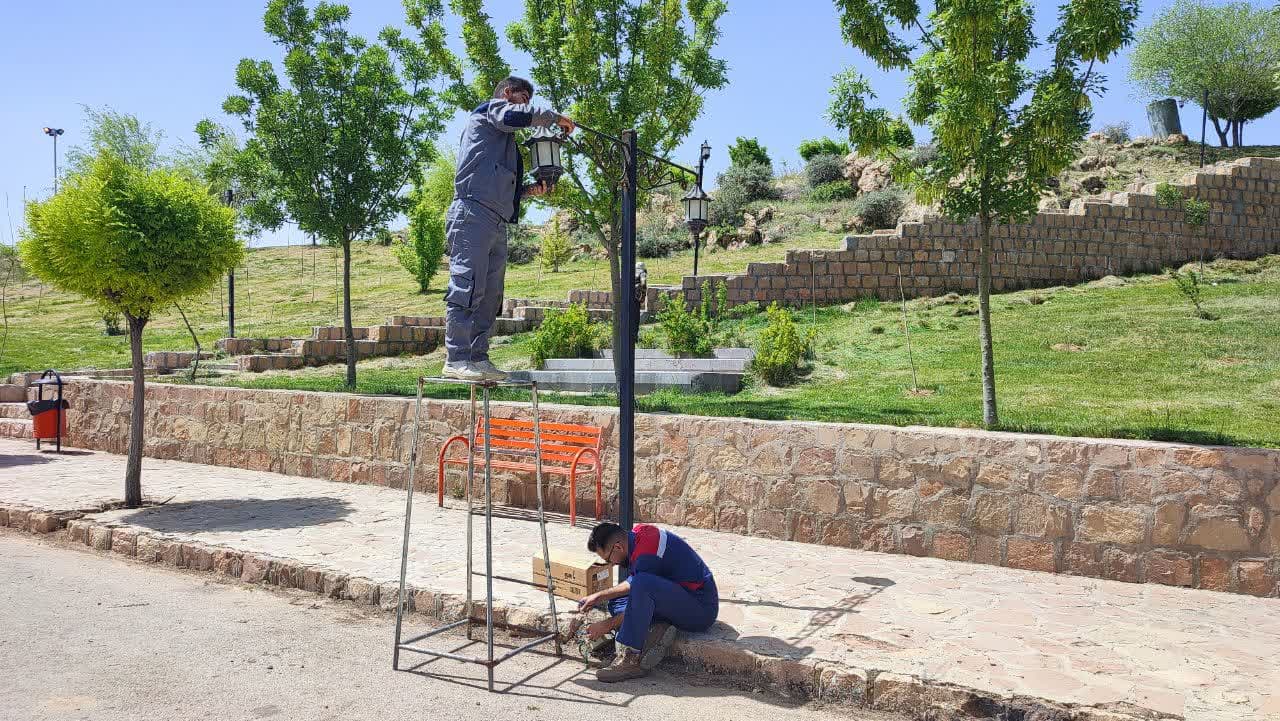 آغاز عملیات اجرایی آماده سازی محل برگزاری روز سپیدان