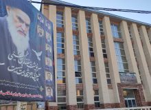 فضا سازی شهری به مناسبت رحلت امام خمینی (ره) و قیام ۱۵ خرداد توسط شهرداری اردکان