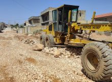 عملیات اجرایی زیرسازی شهرک شهدا