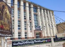 فضا سازی شهری به مناسبت ایام محرم توسط شهرداری اردکان