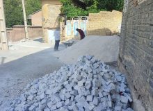 سنگ فرش محله پساس