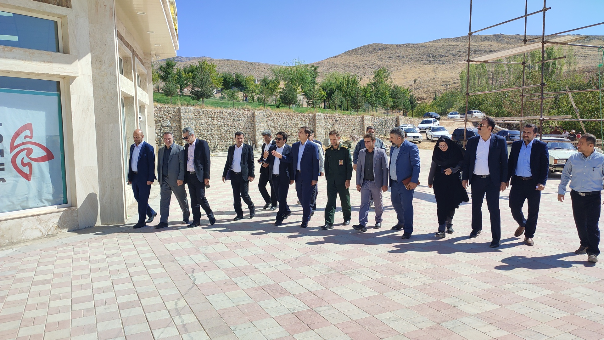 بازدید معاون امور شهرداری های سازمان شهرداری ها و دهیاری های کشور از مجموعه پارک کوهپایه شهرداری شهر اردکان شهرستان سپیدان