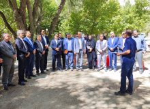 بازدید معاون امور شهرداری های سازمان شهرداری ها و دهیاری های کشور، از مسابقات استانی رفاقت مهر جمعیت هلال در شهرستان سپیدان