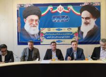 نشست شهرداران، بخشداران، روئسا و اعضای شورای شهر و بخش شهرستانهای سپیدان و بیضاء  با معاون سازمان شهرداری ها و دهیاری های کشور