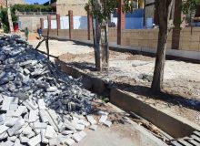 اجرای پیاده رو سازی