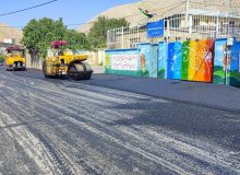 روکش آسفالت خیابان شهیدان پیروزبخت