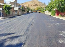 روکش آسفالت خیابان میرزا علیرضا تجلی