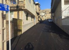 آسفالت کوچه های خیابان چشمه سبزک  