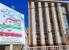 فضا سازی شهری به مناسبت هفته بسیج توسط شهرداری اردکان