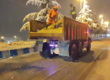 تشکر از تلاشهای اکیپ های برف روبی حوزه شهری اردکان
