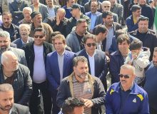  حضور شهردار، اعضای شورا و کارکنان شهرداری اردکان در مراسم ۲۲ بهمن