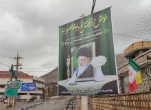 فضاسازی شهری به مناسبت شهادت رهبر امت