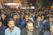 حضور شهردار، اعضای شورا و کارکنان شهرداری اردکان مراسم چهلم شهید سپهبد موسوی و شهدای جنگ رمضان سپیدان